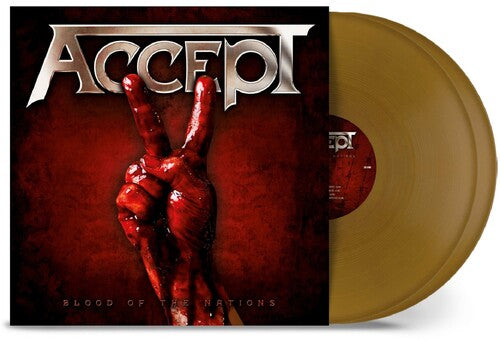 Accept - Blood of the Nations - Gold (Indie Exclusive, Gold, Colored Vinyl) (2 Lp's) [Vinyl]