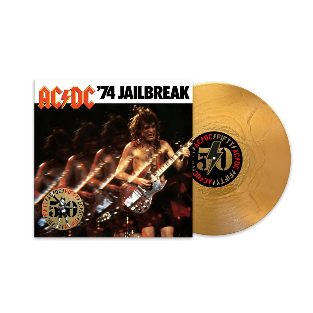 AC/DC - '74 Jailbreak (Edición del 50.° aniversario, vinilo color dorado) [Vinilo]