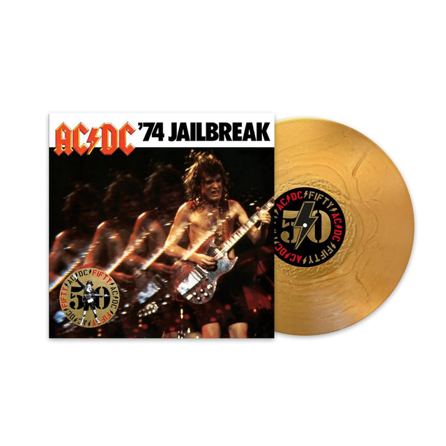 AC/DC - '74 Jailbreak (50th Anniversary Edition, Gold Color Vinyl) [Vinyl]