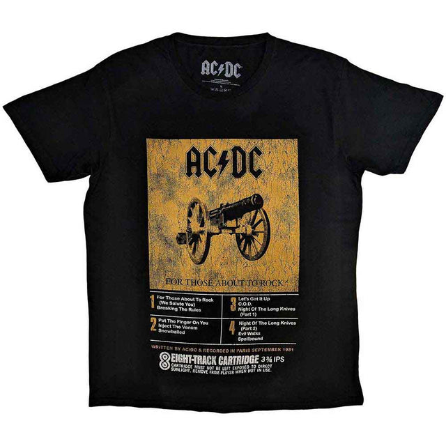 AC/DC 8 Track T-Shirt