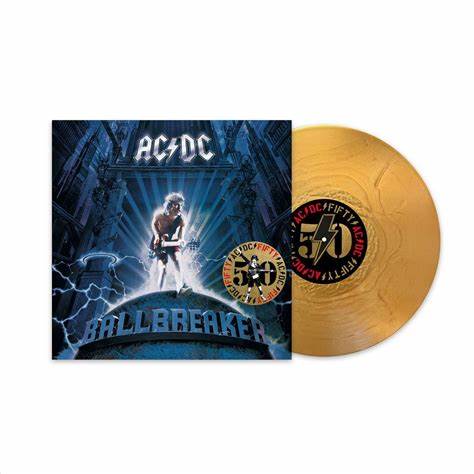 AC/DC - Ballbreaker (Edición del 50.° aniversario, vinilo color dorado) [Vinilo]