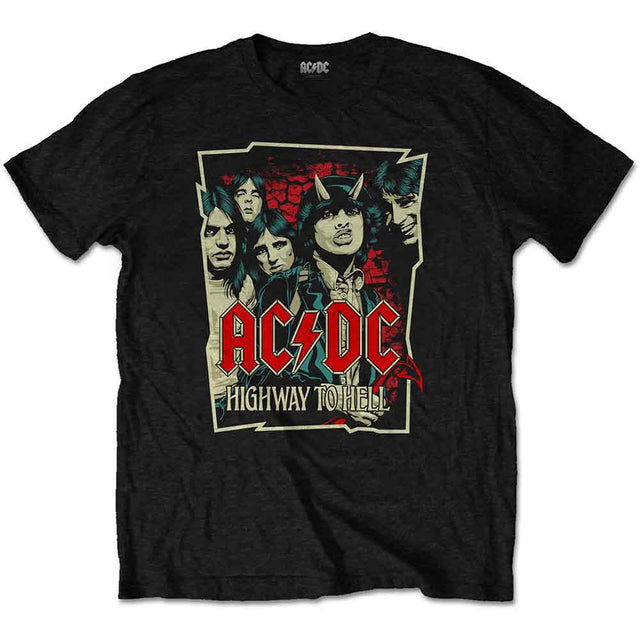 AC/DC - Highway To Hell Sketch [T-Shirt]