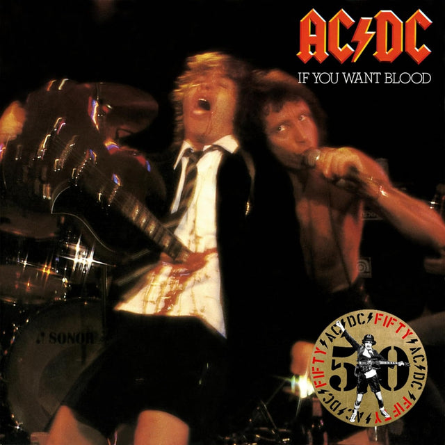 AC/DC - If You Want Blood You've Got It (50th Anniversary Edition, Gold Color Vinyl) [Vinyl]