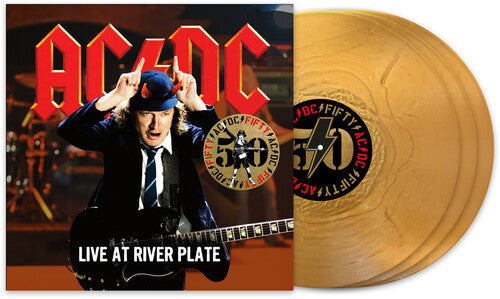 AC/DC - Live At River Plate (50th Anniversary Edition, Gold Color Vinyl) (3 Lp) [Vinyl]