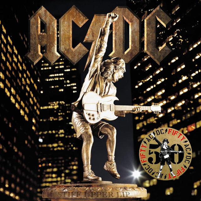 AC/DC - Stiff Upper Lip (50th Anniversary Edition, Gold Color Vinyl) [Vinyl]