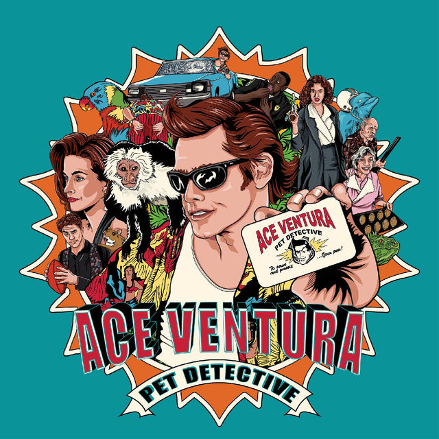 Various Artists - Ace Ventura: Pet Detective OST [Turquoise/Orange Split, Red Splatter] [Vinyl]