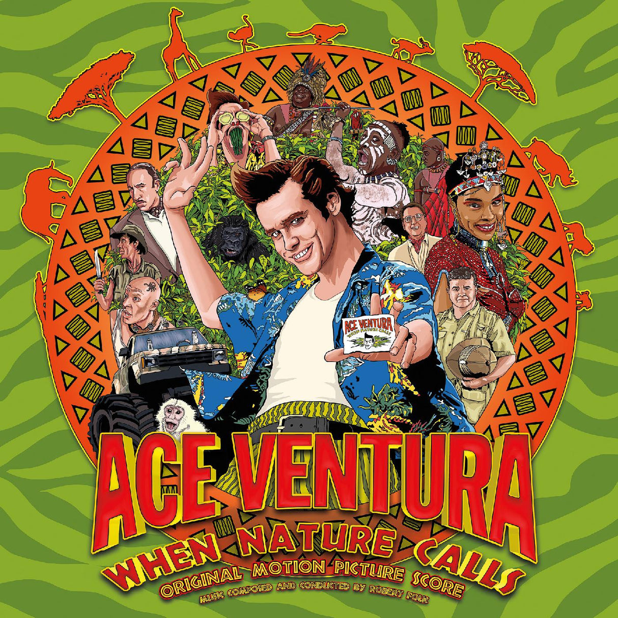 Various Artists Ace Ventura: When Nature Calls OST [Turquoise/Orange Split, Red Splatter] [Vinyl]