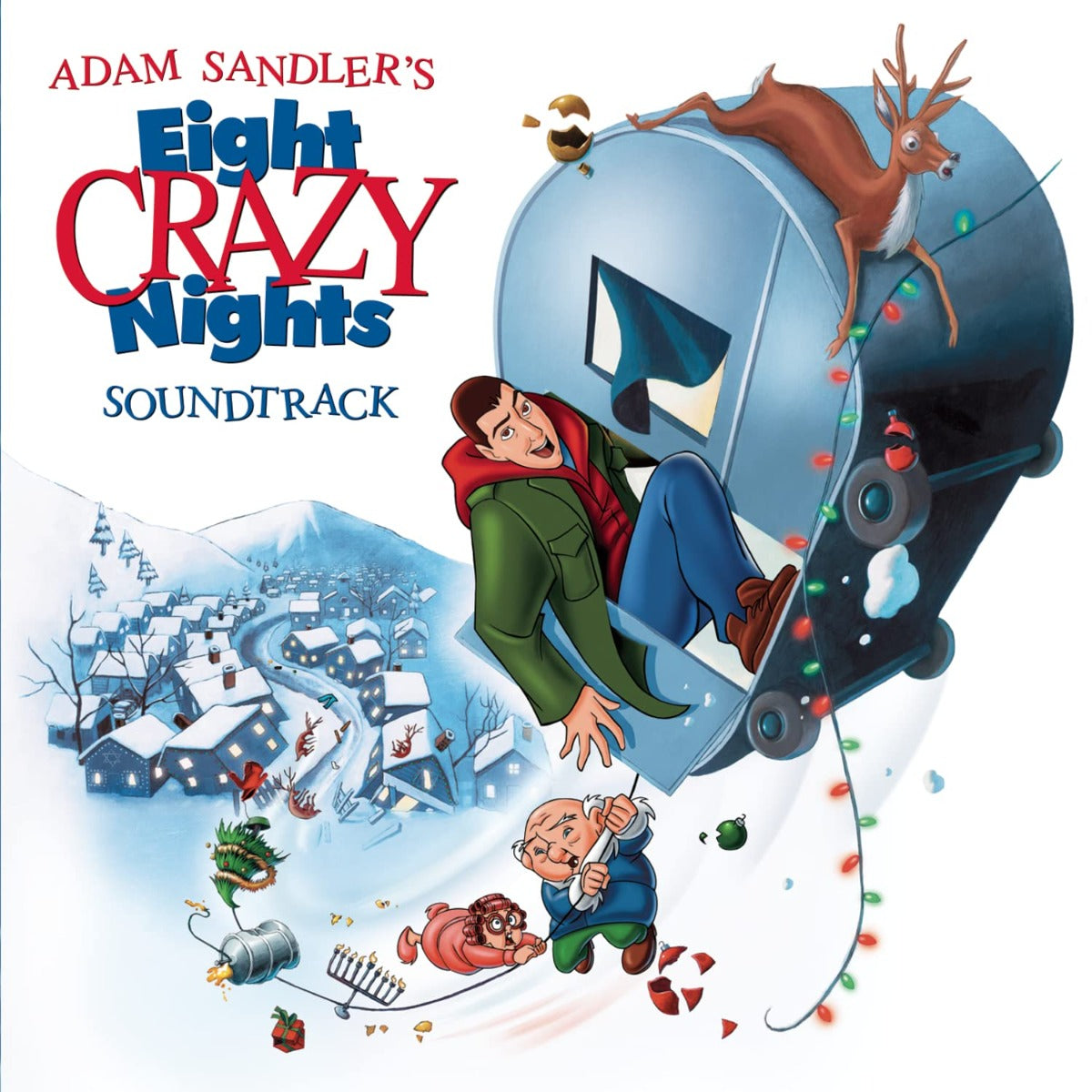 Adam Sandler - Eight Crazy Nights (Original Motion Picture Soundtrack) (Limited Edition, "Blue-In-Whitey" Colored Vinyl) [Vinyl]