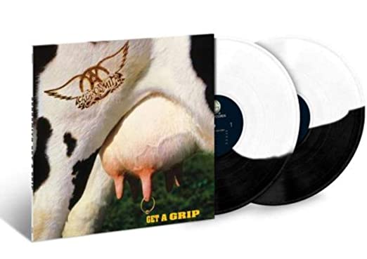 Aerosmith - Aerosmith Get a Grip (Limited Edition, Black & White Split Colored Vinyl) (2 Lp's) [Vinyl]