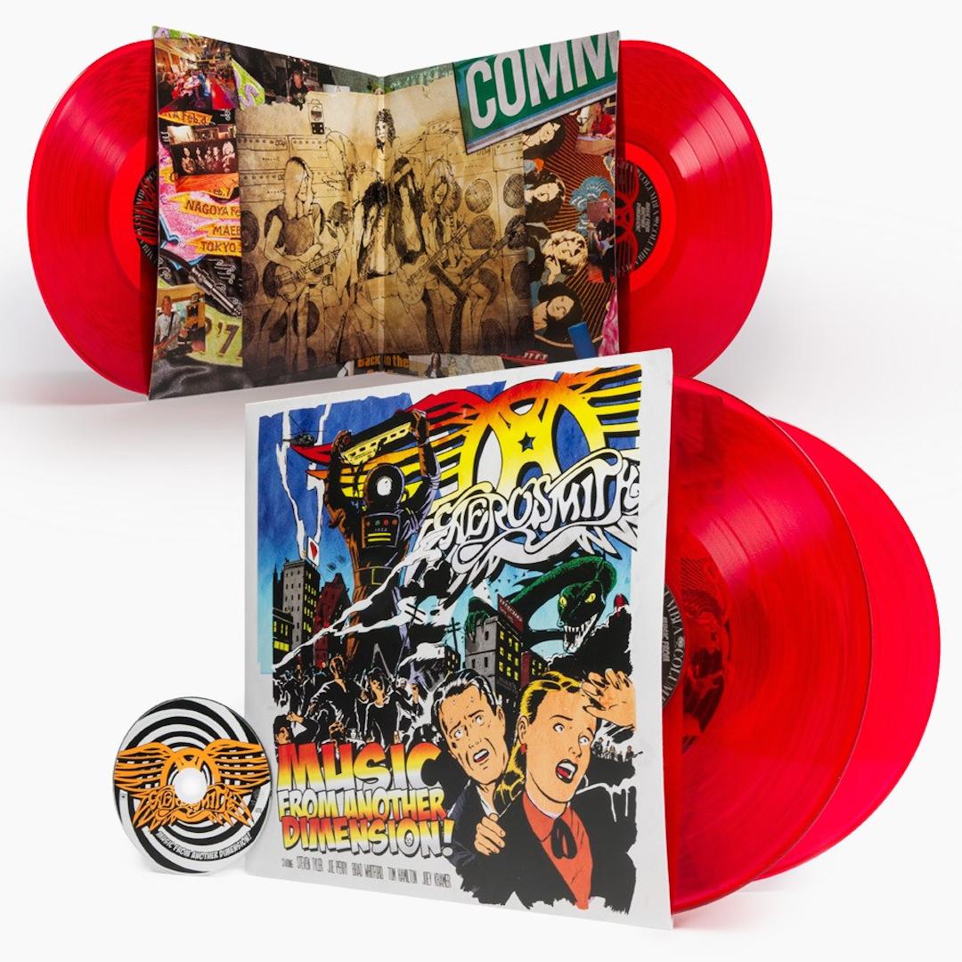 Aerosmith - Music From Another Dimension! (Edición limitada, vinilo rojo) [Importación] (2 LP) [Vinilo]