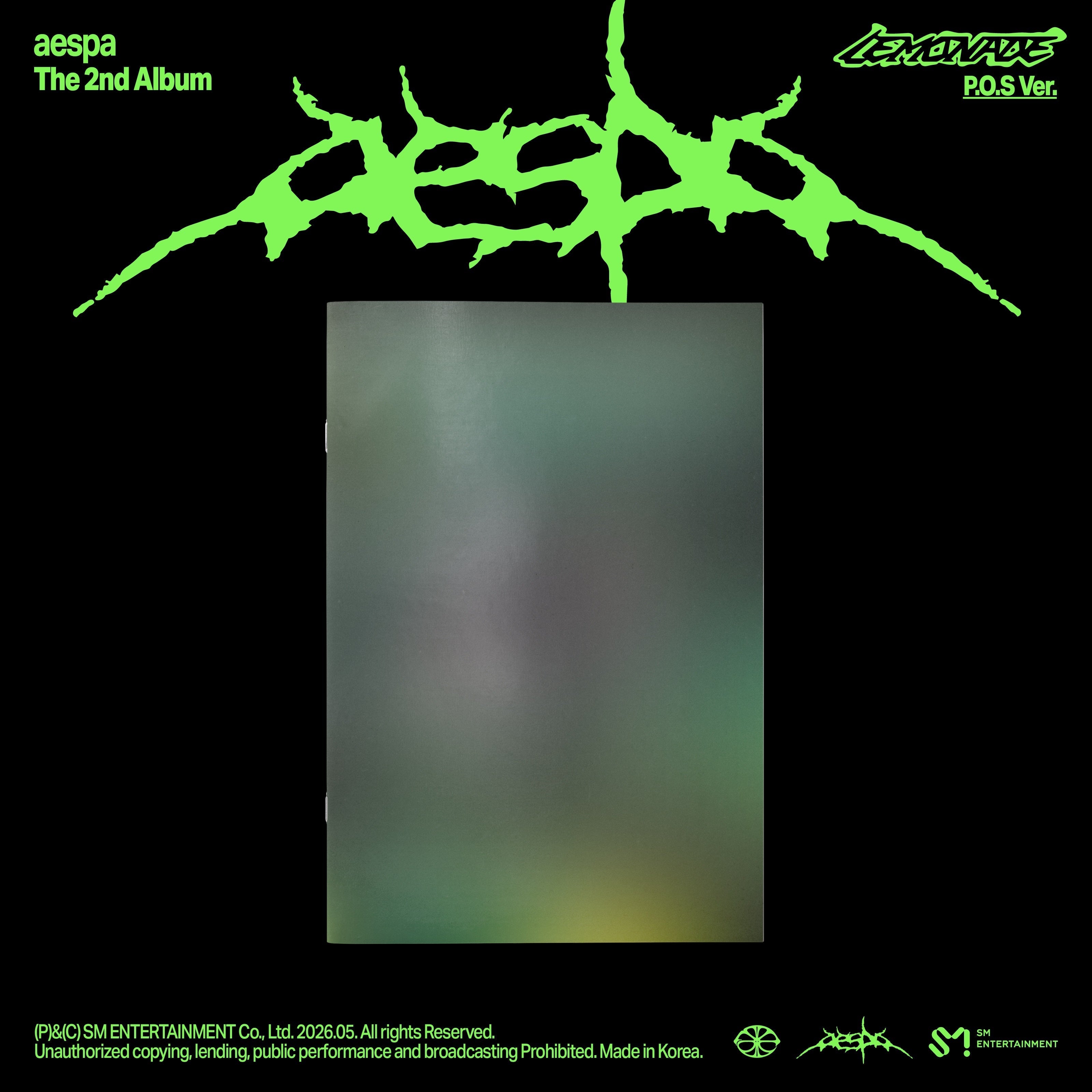 aespa - The 2Nd Album ‘Lemonade’ [P.O.S. Ver.] [CD]