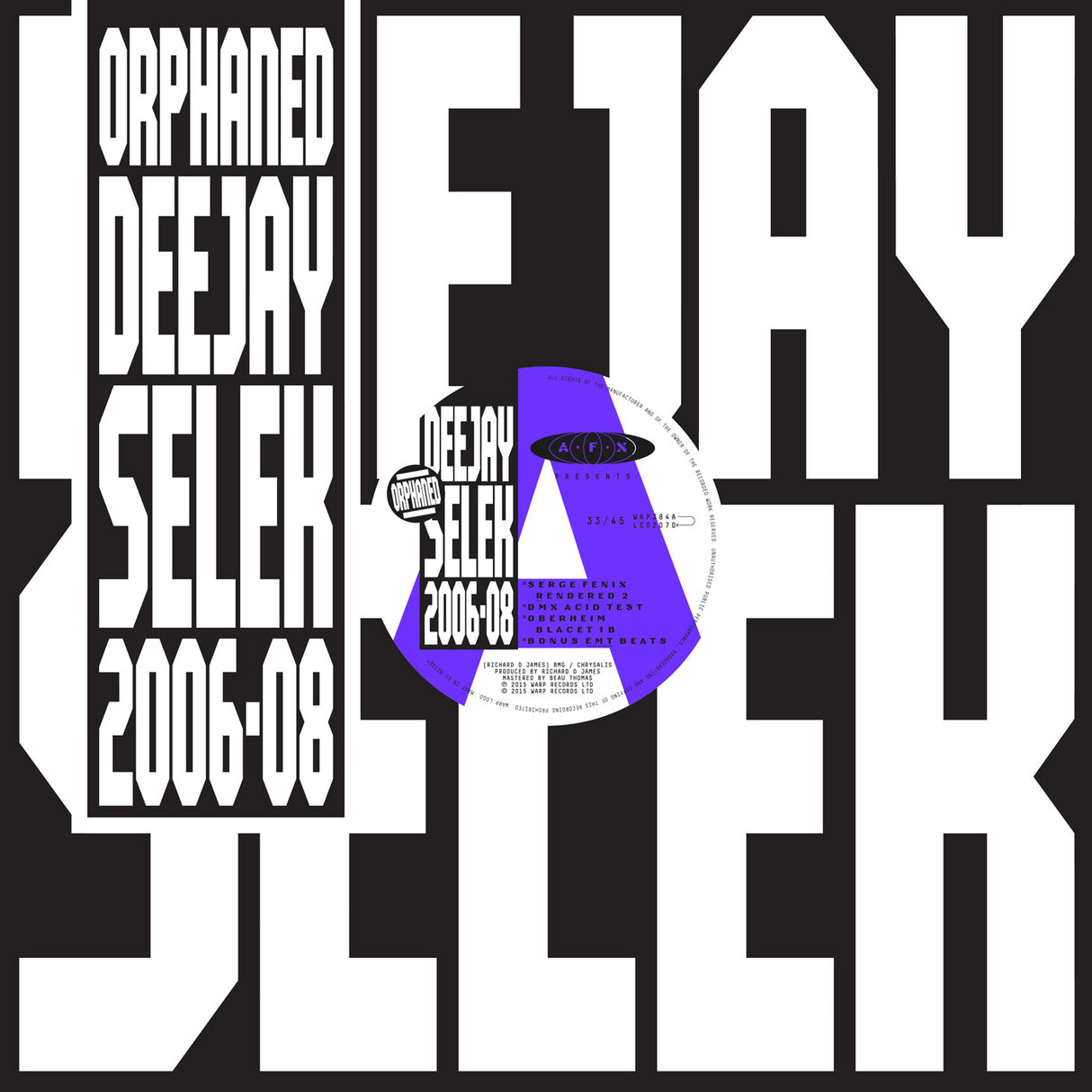 AFX - orphaned deejay selek 2006-2008 [CD]