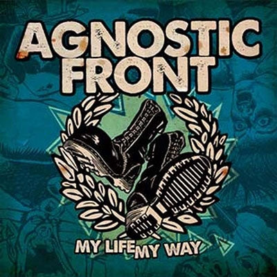 Agnostic Front - My Life My Way (Vinilo verde oliva y azul transparente) [Vinilo]