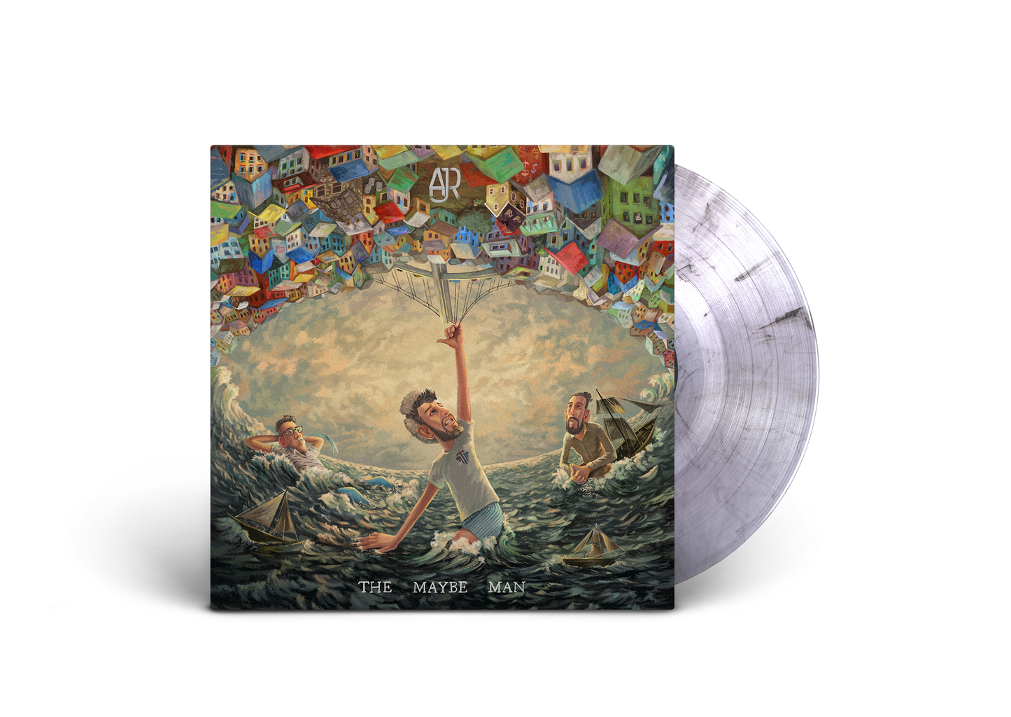 AJR - The Maybe Man [LP morado perlado iridiscente] [Vinilo]