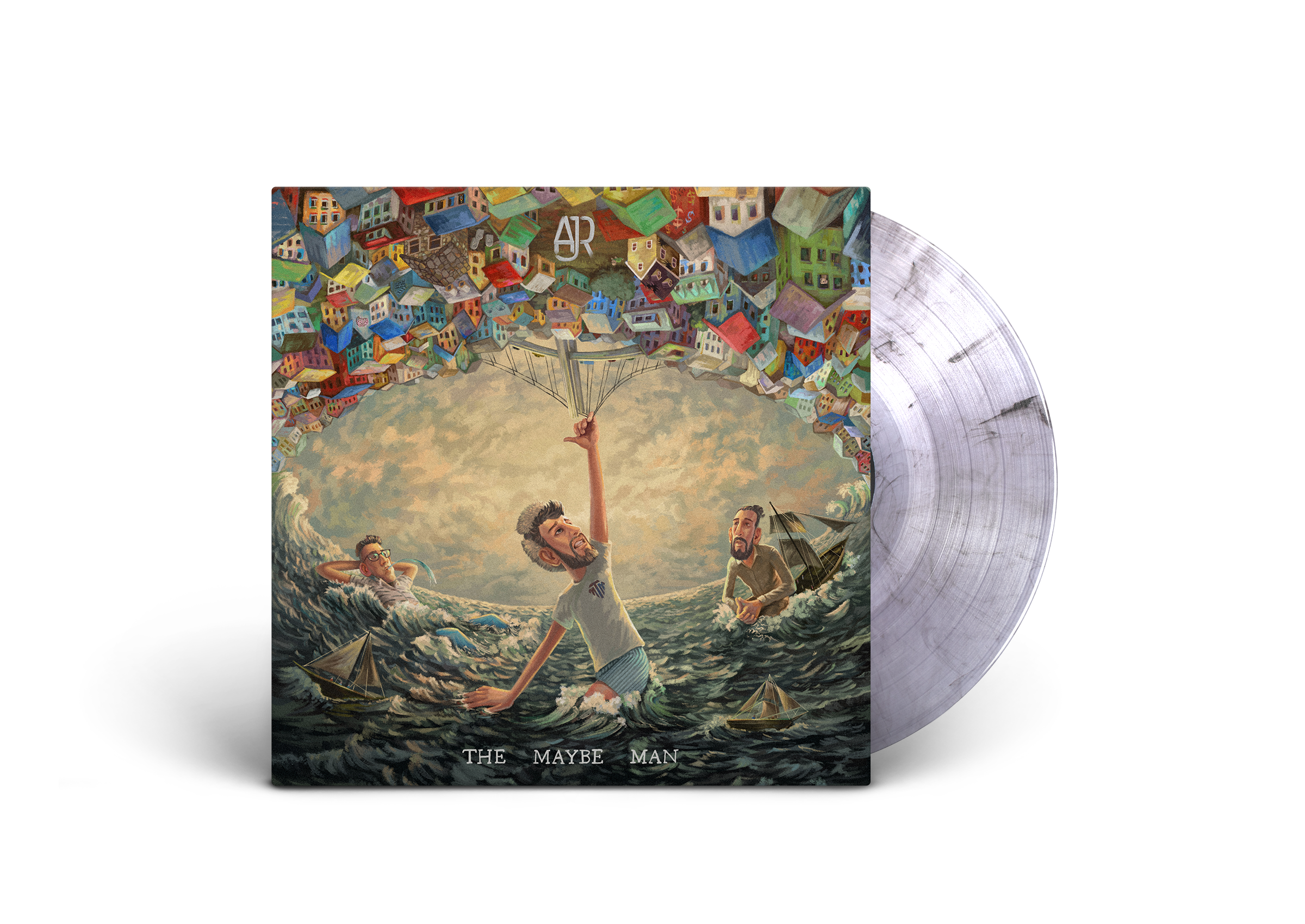 AJR - The Maybe Man [LP morado perlado iridiscente] [Vinilo]