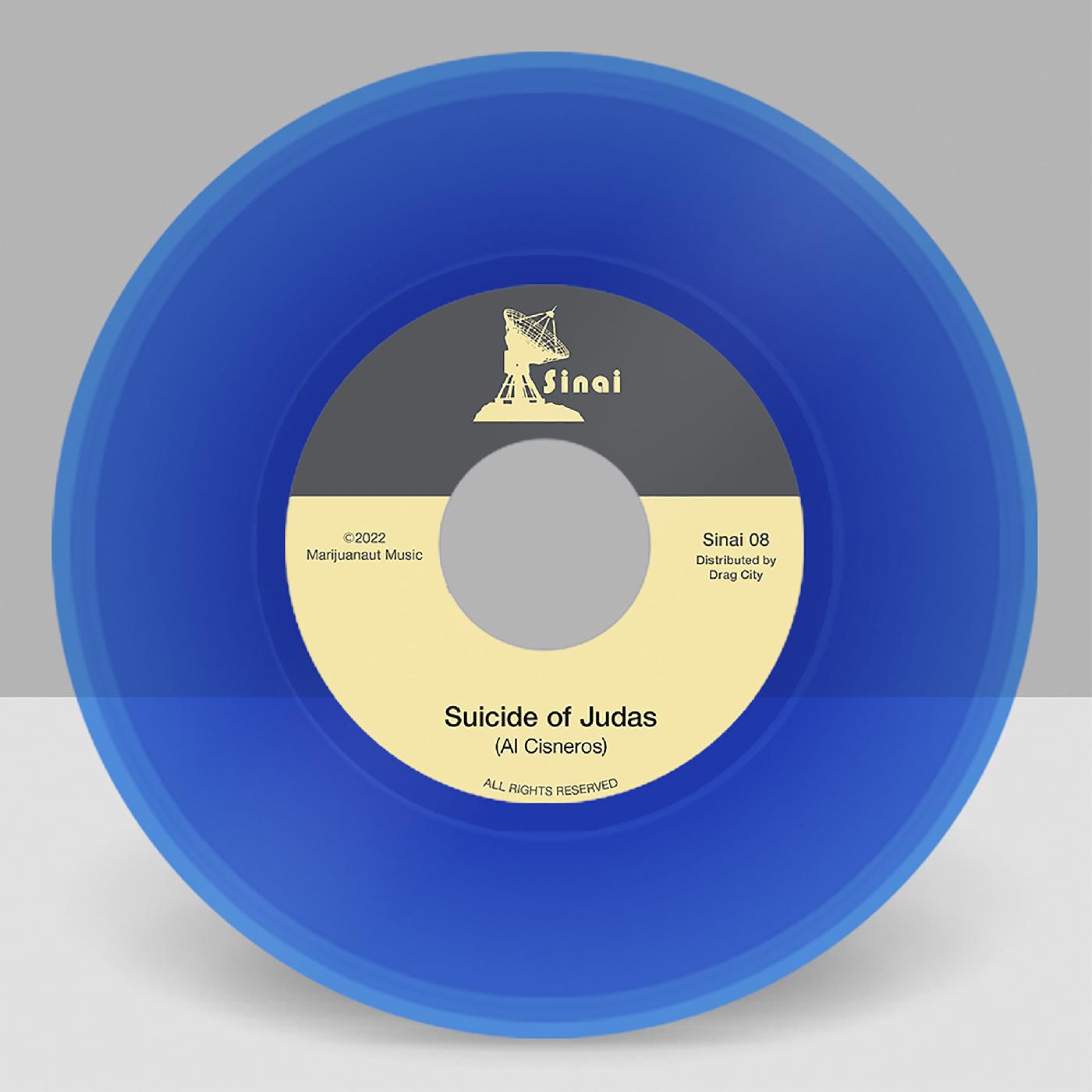 Al Cisneros - Suicide of Judas / Akeldama (BLUE VINYL) [Vinyl] - Paladin Vinyl