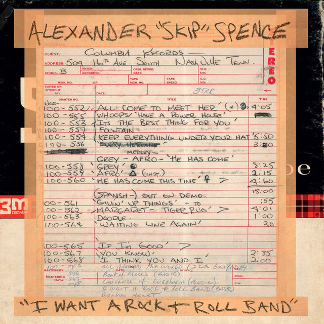 Alexander "skip" Spence - Quiero una banda de rock &amp; roll / Tengo mucho que decir / Mary Jane [Vinilo]