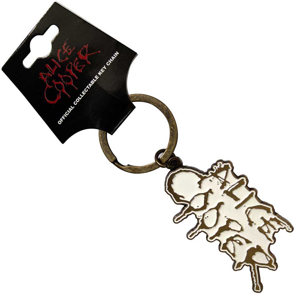 Alice Cooper Dripping Logo Gold [Keychain]