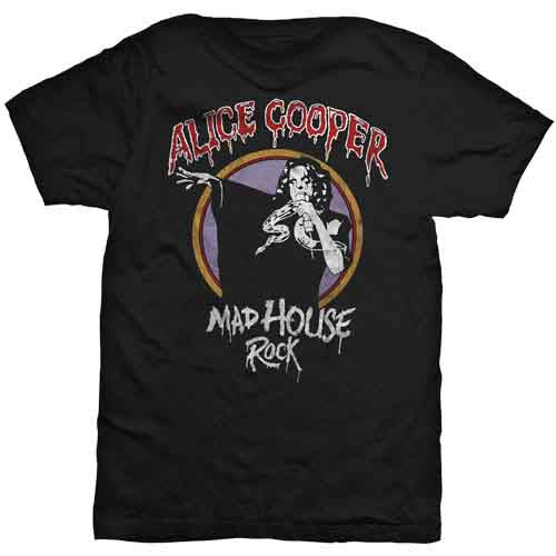 Alice Cooper - Mad House Rock [T-Shirt]