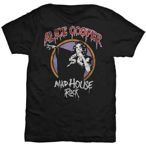 Alice Cooper - Mad House Rock [Camiseta]