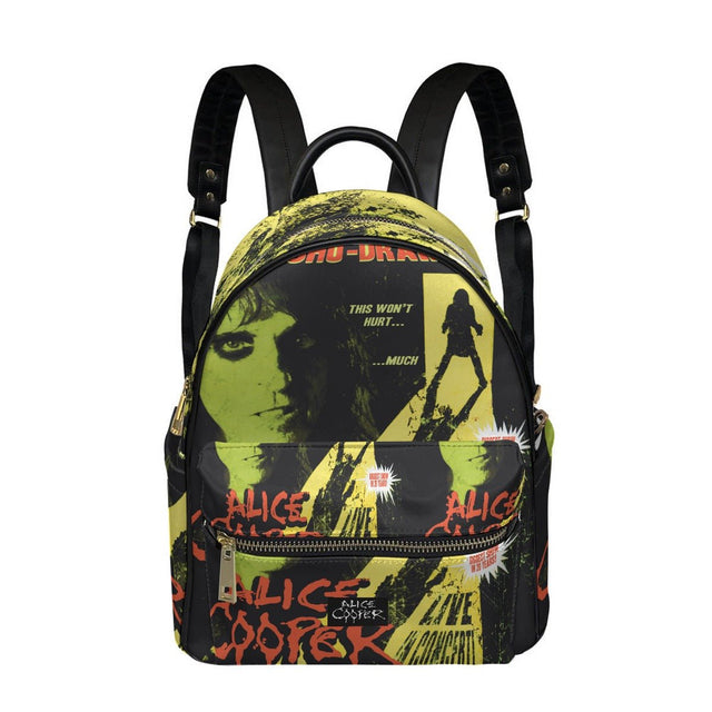 Alice Cooper Mini Backpack- Vegan Leather