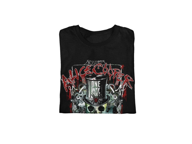 Alice Cooper Nightmare Express Jumbo Print T-Shirt