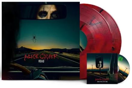 Alice Cooper - Road (con DVD, vinilo de color, rojo, vinilo de 180 gramos) [Vinilo]