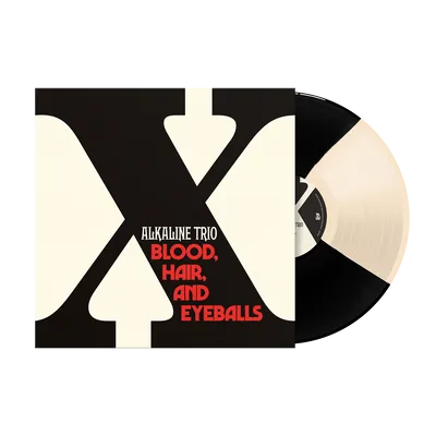 Alkaline Trio - Blood, Hair, And Eyeballs [Explicit Content] (Indie Exclusive, Colored Vinyl, Black & Bone Bowtie) [Vinyl]