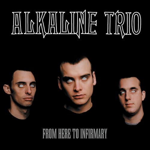 Alkaline Trio - De aquí a la enfermería (salpicaduras negras y rojas) [Vinilo]