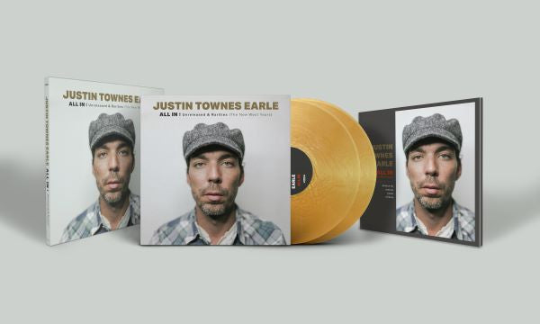 Justin Townes Earle - ALL IN: Unreleased & Rarities (The New West Years) [IEX, Deluxe Gold Vinyl] [Vinyl]