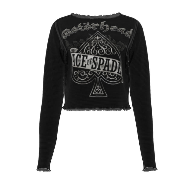 Motorhead Women's Mesh Long Sleeve Top