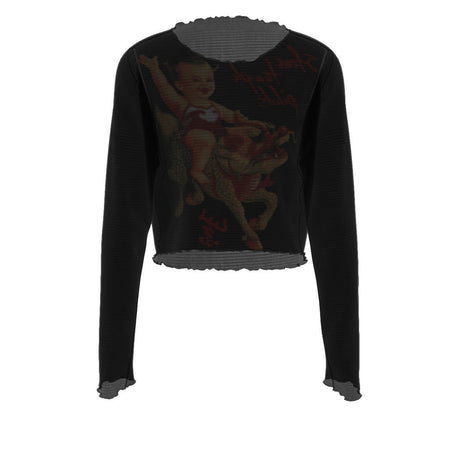 Stone Temple Pilots Women's Mesh Long Sleeve Top