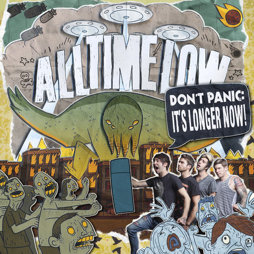 All Time Low - Don't Panic: It's Longer Now (Colored Vinyl, Orange, Gatefold LP Jacket, Digital Download Card) (2 Lp's) [Vinyl]