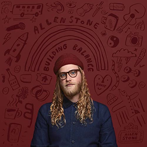 Allen Stone - Building Balance [LP azul/rojo] [Vinilo]