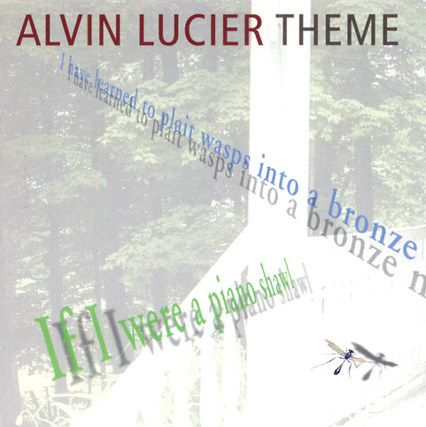 ALVIN LUCIER - Theme [CD]