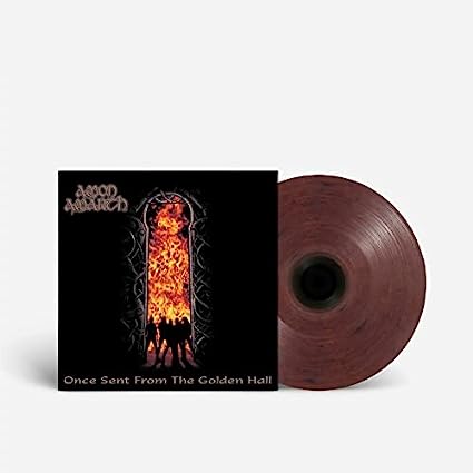 Amon Amarth - Once Sent From The Golden Hall (Edición limitada, mármol transparente, rojo y negro) [Importación] [Vinilo]