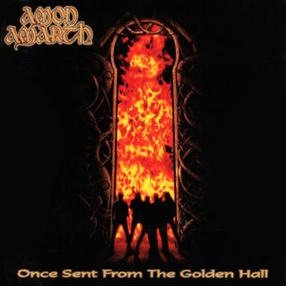 Amon Amarth - Once Sent From The Golden Hall (Edición limitada, mármol transparente, rojo y negro) [Importación] [Vinilo]