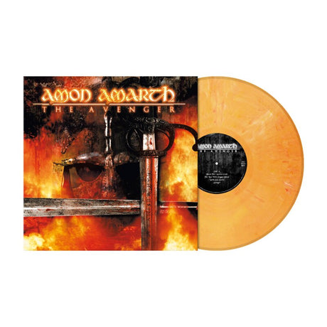 Amon Amarth - The Avenger (Limited Edition, Pastel Orange Marble) [Import] [Vinyl]