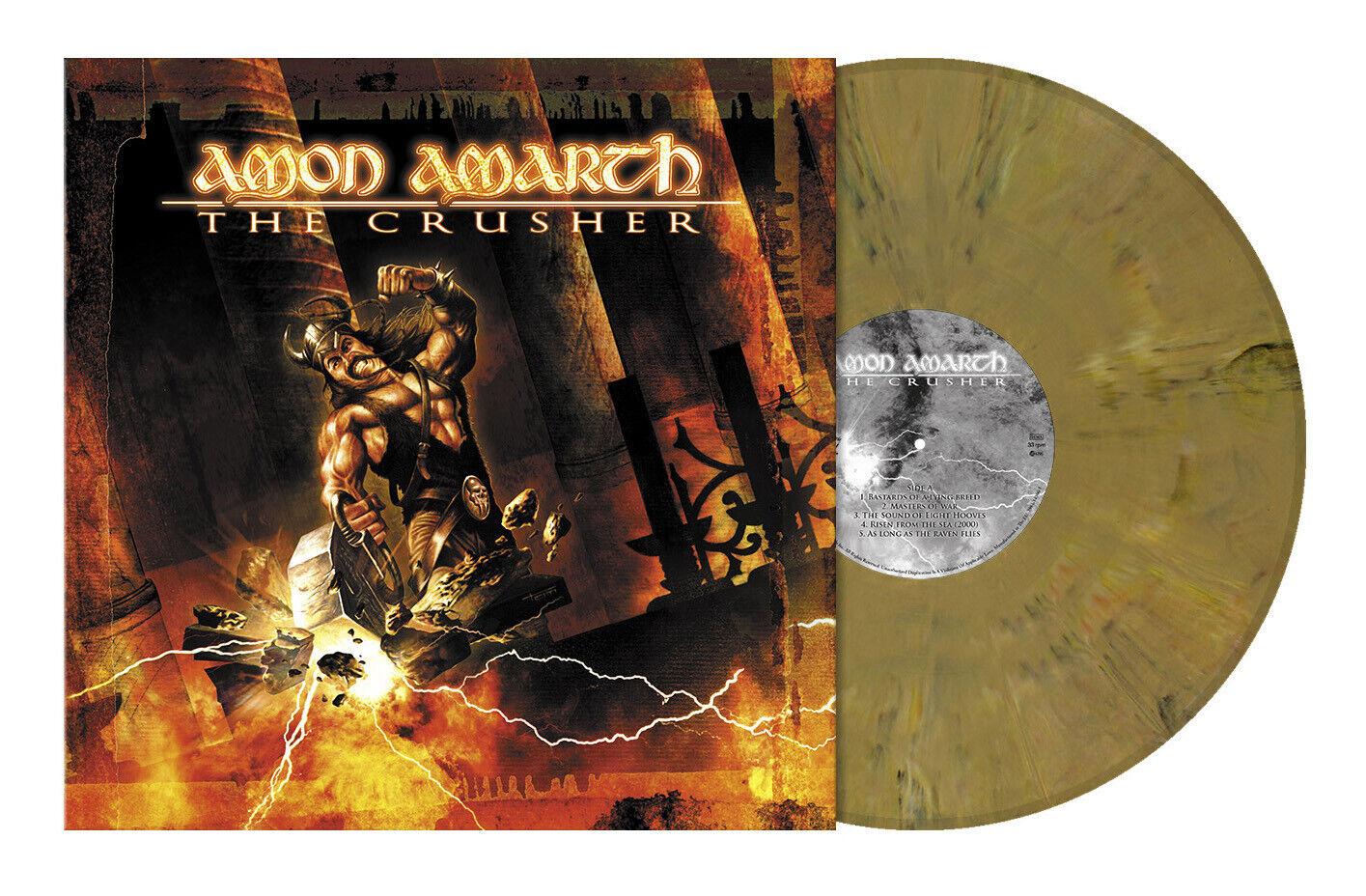 The Crusher (Limited Edition, Brown & Beige Marble) [Import] [Vinyl]
