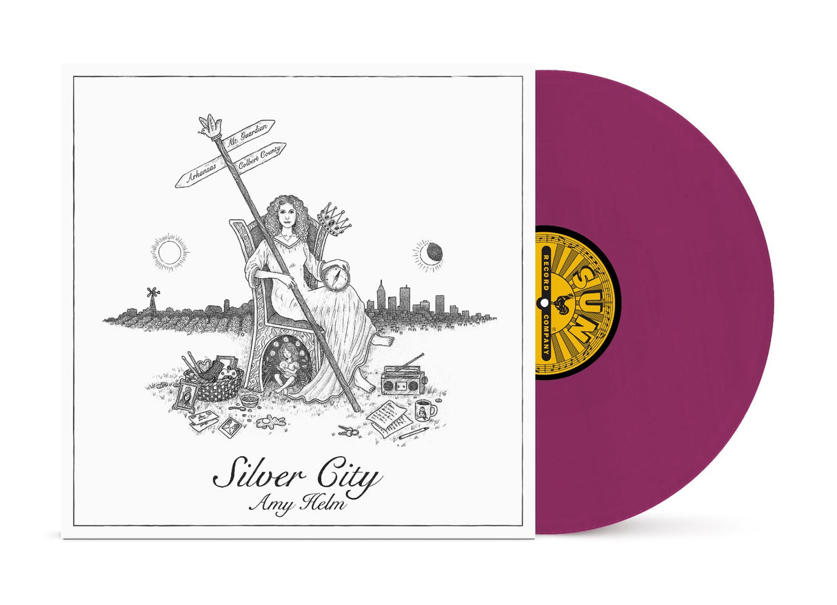 Amy Helm - Silver City [LP morado] [Vinilo]