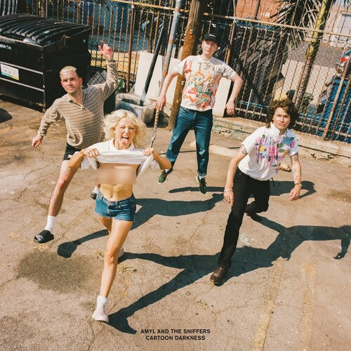 Amyl And The Sniffers - Cartoon Darkness [Cartoon Black Edition] [Explicit Content] (Poster) [Vinyl]