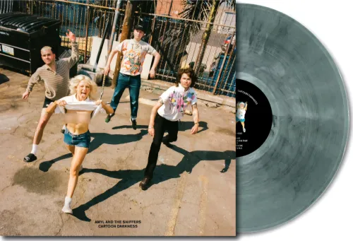 Amyl & The Sniffers - Cartoon Darkness (Doing In Me Lungs Edition) (Indie Exclusive, Limited Edition, Colored Vinyl, Smoke, Poster) [Vinyl]