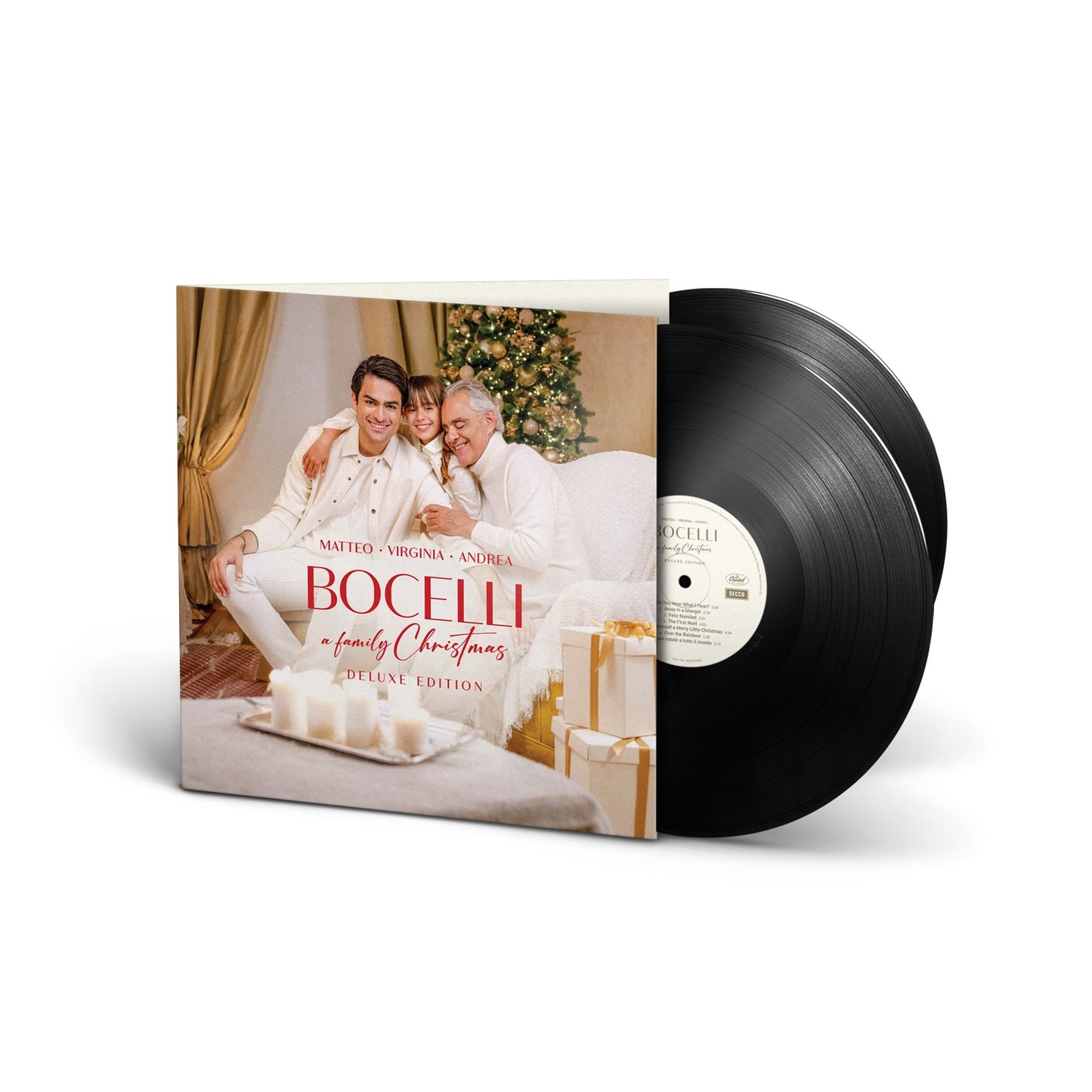 Andrea Bocelli / Matteo Bocelli / Virginia Bocelli - Una Navidad en familia [Edición Deluxe 2 LP] [Vinilo]