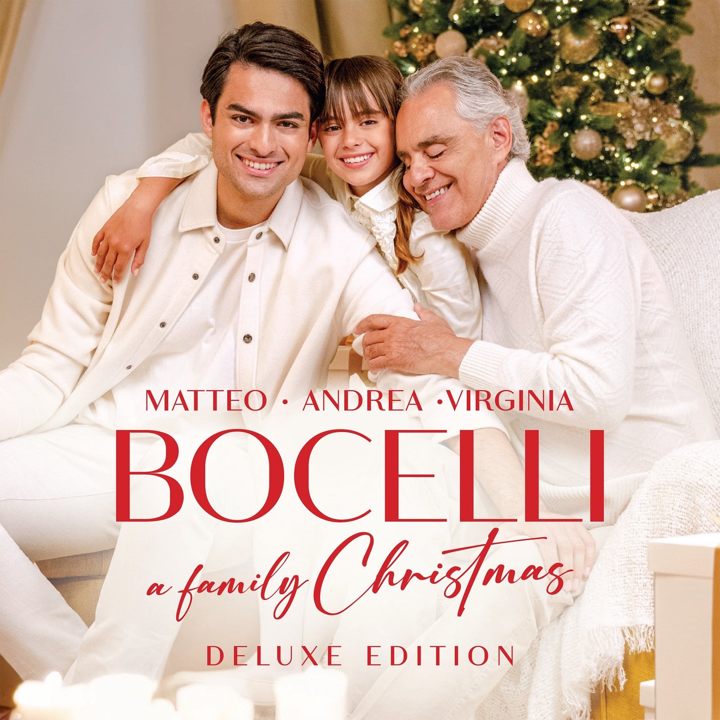 Andrea Bocelli / Matteo Bocelli / Virginia Bocelli - Una Navidad en familia [Edición Deluxe 2 LP] [Vinilo]
