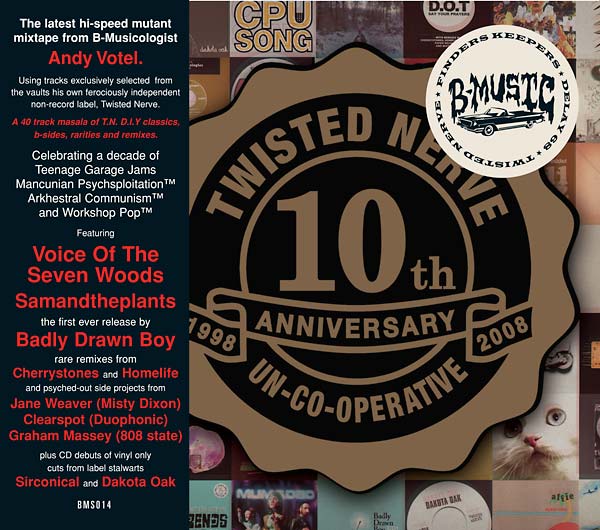 ANDY VOTEL - Twisted Nerve 10th Anniversary Mix [CD]