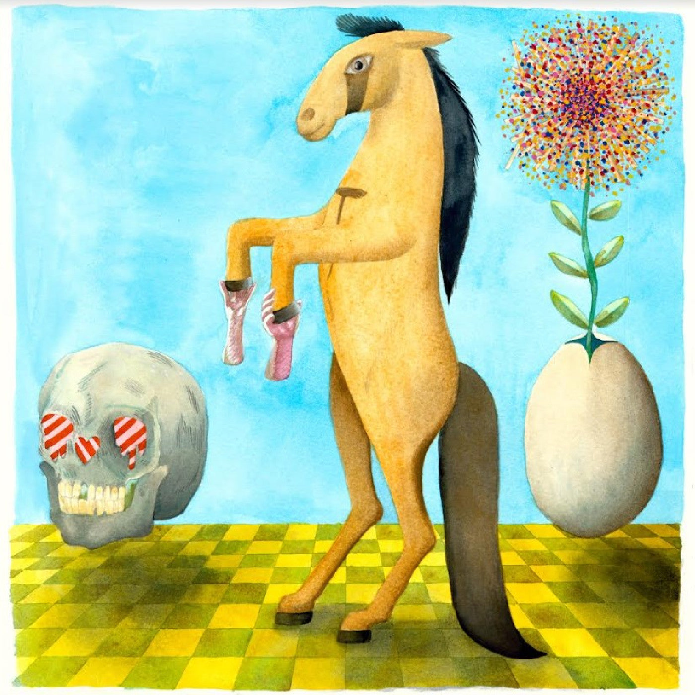 Anna Butterss - Mighty Vertebrate [Skull Vinyl] [Vinyl]