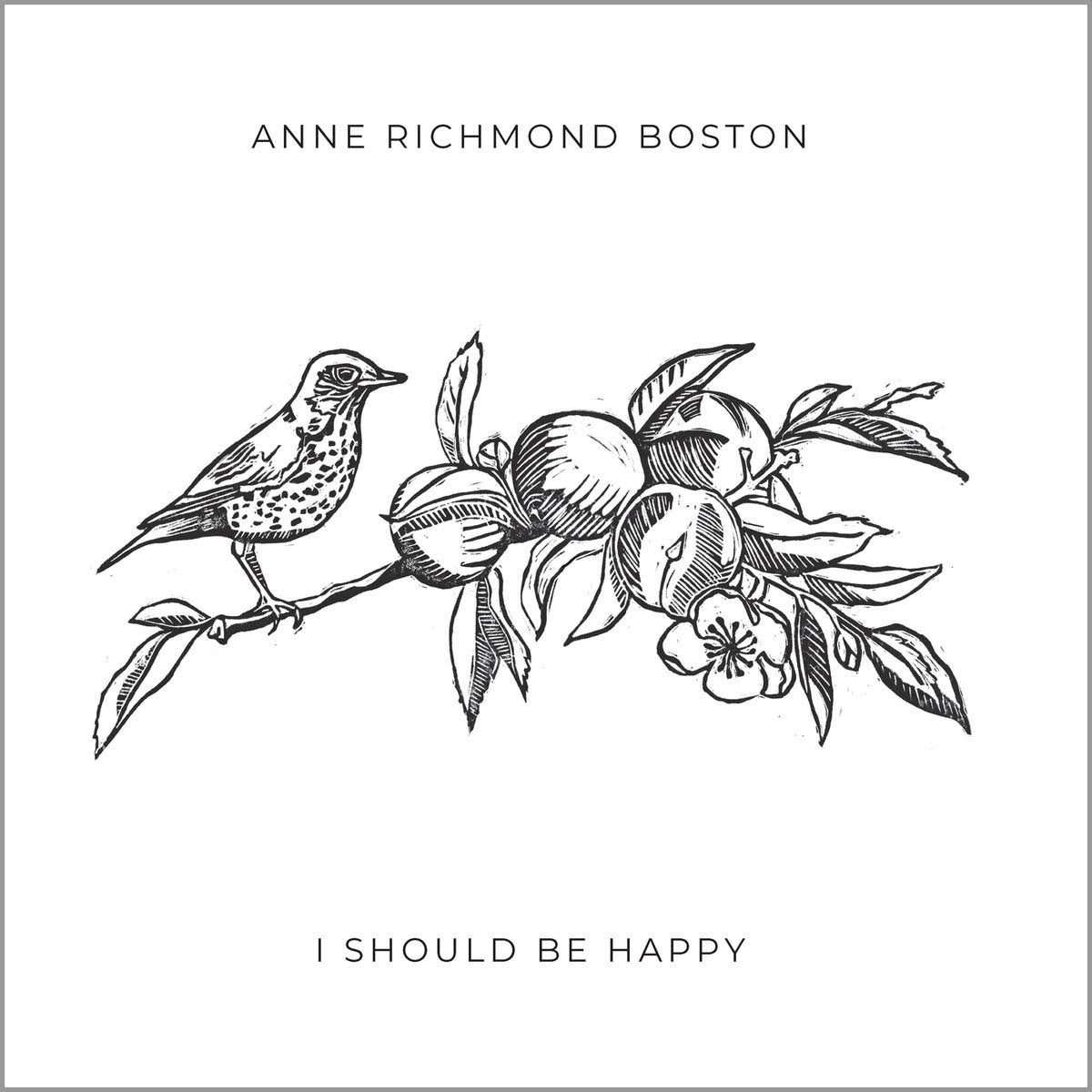 Anne Richmond Boston - I Should Be Happy [Black Vinyl] [Vinyl]