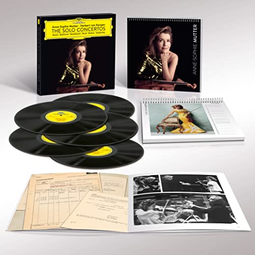 Anne-Sophie Mutter/Herbert von Karajan - Anne-Sophie Mutter / Herbert von Karajan: Los conciertos solistas [5 LP] [Vinilo]