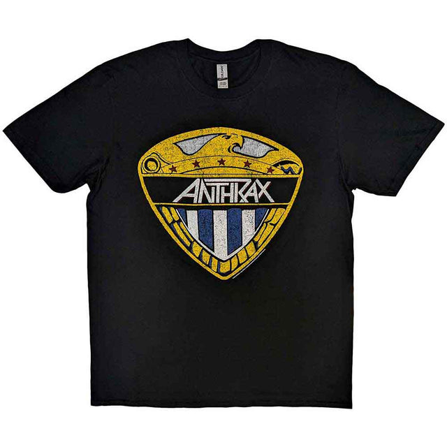 Camiseta con escudo de águila de Anthrax