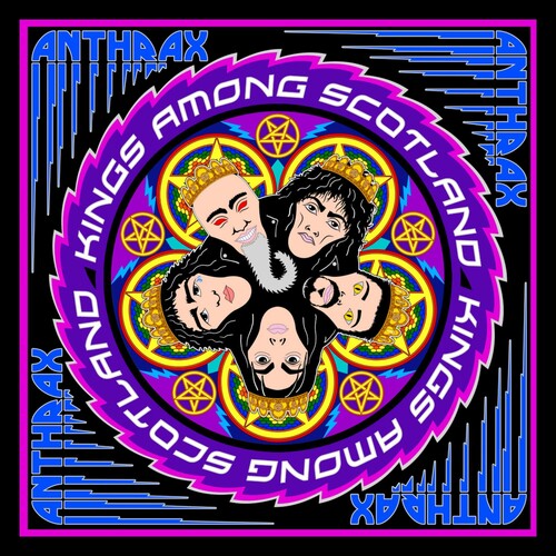 Anthrax - Kings Among Scotland (RSD Exclusive, With Book, Colored Vinyl, Blue, Red) (3 Lp's) [Vinyl]